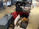 a lot of boxes that are sitting on a pallet in a warehouse