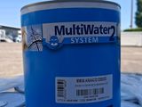 a can of multi water system sitting on a table
