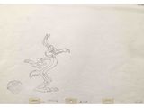 an image of a drawing of a bugs character on a piece of paper