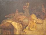 une photo d'une peinture représentant une nature morte