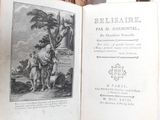 an open book with a picture of a man and a woman on it