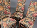 four chairs with floral upholstered upholstered upholstered upholstered upholstered upholstered upholstered upholstered