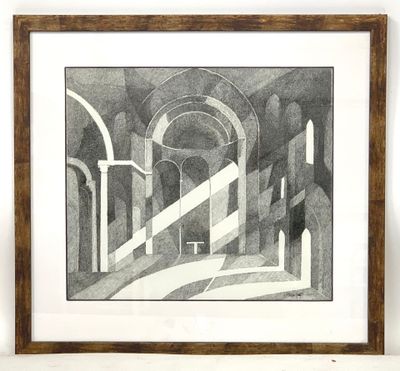 BROCHET Danièle (XXe s.) : La nef.