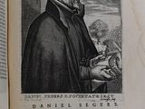 an open book with a picture of a man holding a pipe