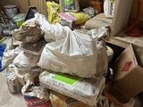 a room with a lot of stuff on the floor