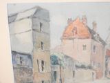 a picture of a painting on the wall of a building