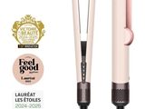 two different types of hair straightens on a white background