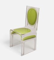 KARTELL. Chaise en plexiglas modèle à décor de chaise Louis … (photo 3)