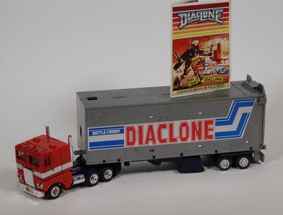 TAKARA - DIACLONE "BATTLE CONVOY" Camion semi-remorque Trans…