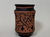 an image of a vase with a design on it