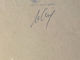 a close up of a book with writing on it