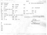 a close up of a piece of paper with numbers on it