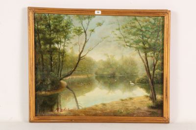 a picture of a painting hanging on the wall