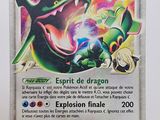 La carte représente un dragon et un autre dragon.