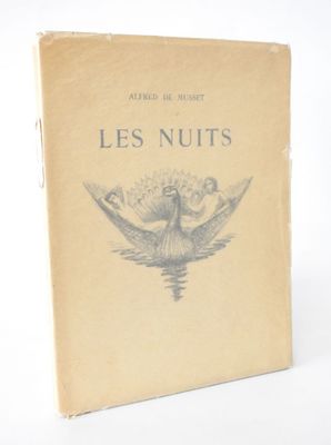 an old book with a picture of a bird on the cover