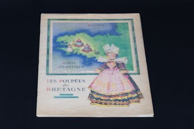 une image représentant un livre sur lequel figure une femme en robe rose