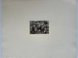 une image représentant un dessin en noir et blanc d'un homme dans une cage
