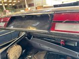 a pile of junk in the back of a car