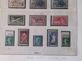 a picture of a collection of stamps on a piece of paper