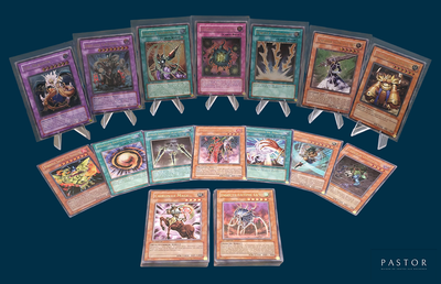 beaucoup de cartes sur la table