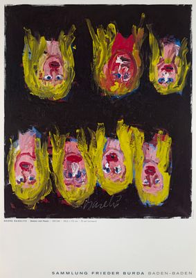 an image of a picture of a group of people with faces painted on them