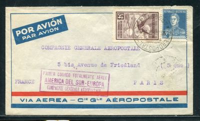 une vieille carte postale sur laquelle figure l'image d'un avion