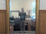 a man taking a picture of himself in a mirror