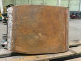 a large stone block sitting on a pallet in a warehouse