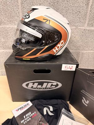 a helmet that is sitting on top of a box