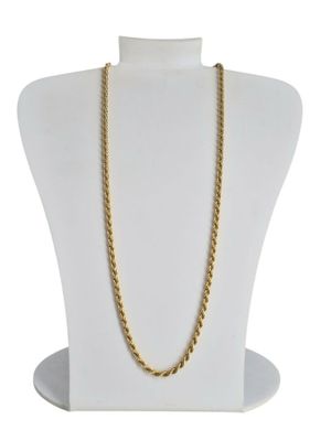 Collier torsadé en or. poids : 20,9 gr - Photo 1