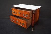 commode de maîtrise - vers 1900 - style Louis XV - plateau e… (photo 3)