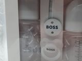 a box with a baby bottle and a baby bottle in it
