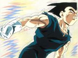 animation : cellule de production d'animation représentant Gohan, personnage de Dragon Ball