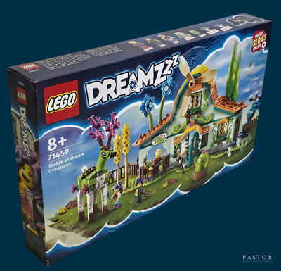 une boîte de Lego sur laquelle figure l'image d'un dragon