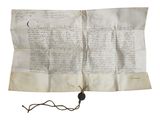 une feuille de papier sur laquelle on peut écrire, posée sur une table