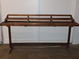an image of a desk with a wooden top