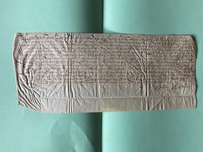 a close up of a piece of paper with writing on it