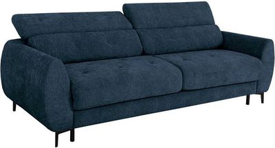 1 Canapé convertible express 3 places - modèle SAFIA - Tissu…
