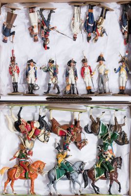 Soldat Starlux 1/32 - Cavalier Français Premier Empire - Avec Boîte - TBE