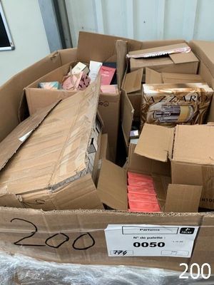 a large box full of boxes and other items in it