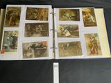 a book with pictures of people on it on a table