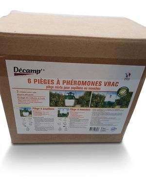 Lot de 6 - DÉCAMP' RADICAL - Pièges à phéromones mixtes - Pr…