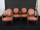 four chairs with pink upholstered upholstered upholstered upholstered upholstered upholstered upholstered upholstered