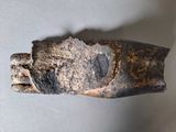 an image of a piece of wood that has been burnt