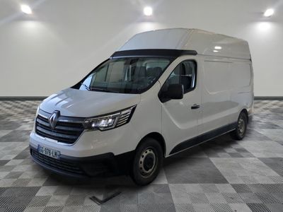 a picture of a white van on a checkered floor