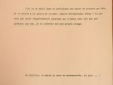 a close up of a document with a picture on it