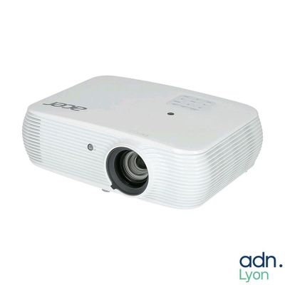 an image of a white projector with a camera on top of it