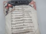 a bag of rice sitting on top of a white table
