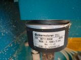an image of a close up of a machine with a label on it