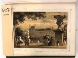 une photo d'un livre avec, en arrière-plan, la photo d'un bâtiment